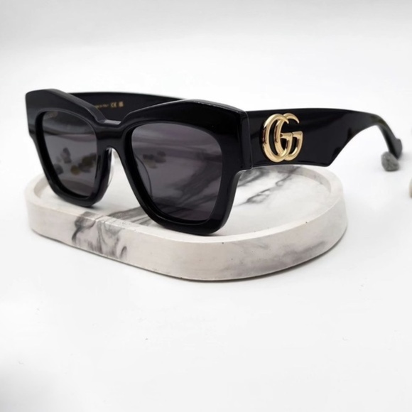 NWT Gucci GG1422S-001 Sunglasses - Picture 1 of 5